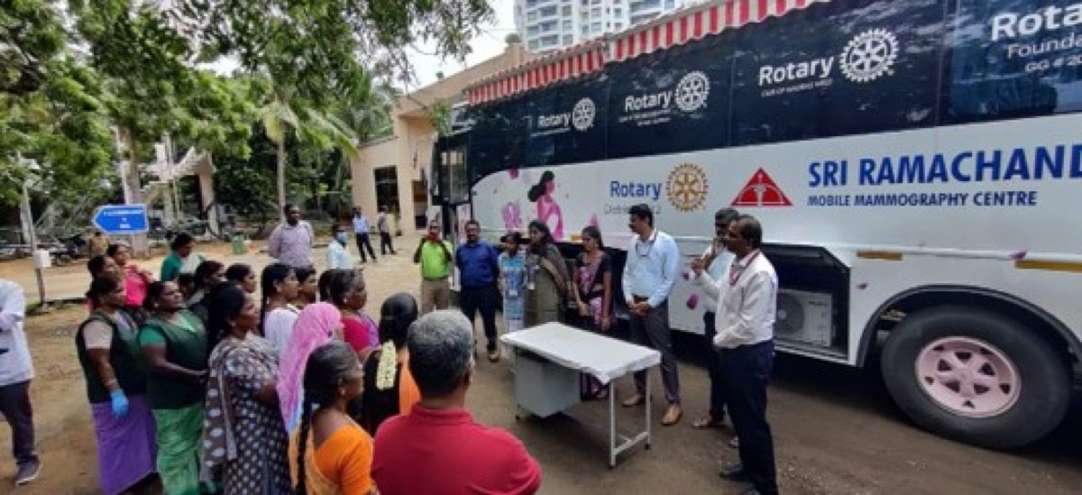 Cancer Screening Camp at NIEPMD, Ranipet