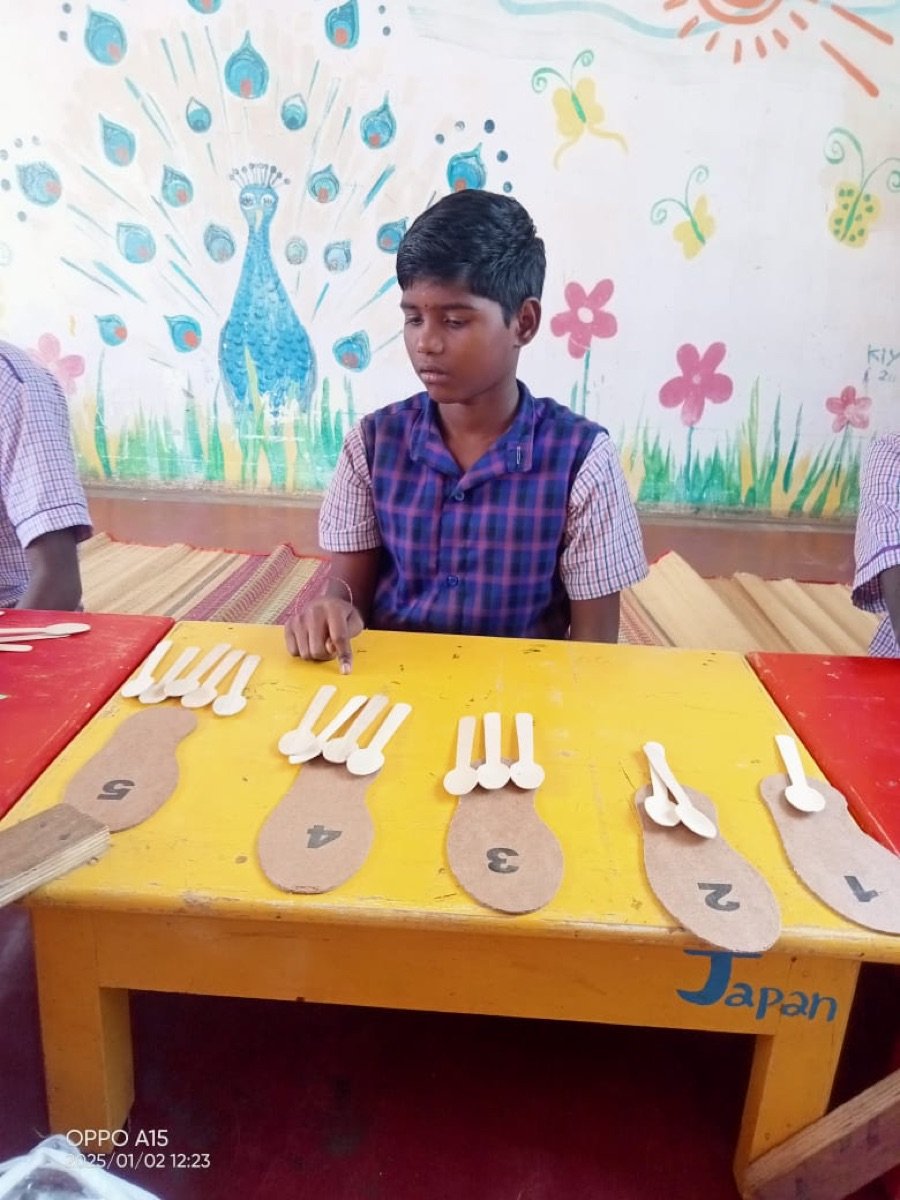 Teaching & Learning Materials at Anbu Illam